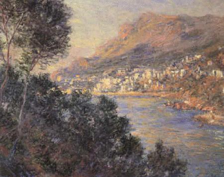 Claude Monet Monte Carlo seen from Roquebrune oil painting image